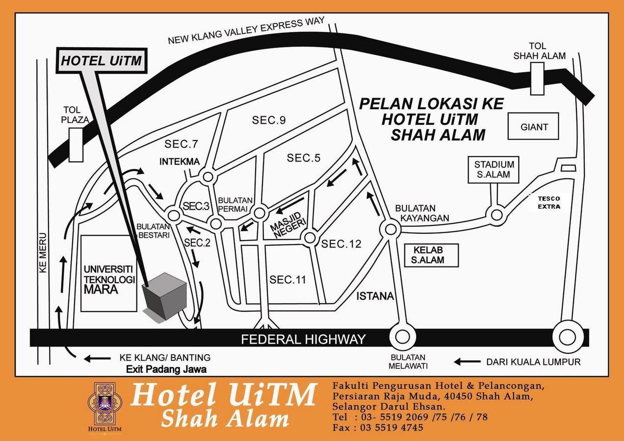 Hotel Uitm Шах-Алам Екстер'єр фото